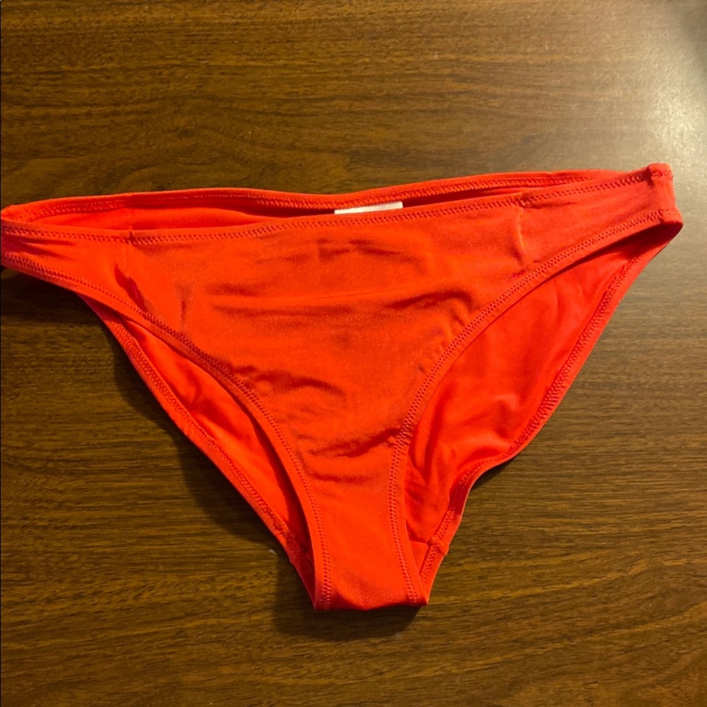 H&M Red Bikini Swimwear Classic Cut
